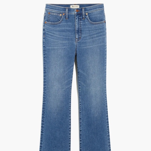 NWOT Madewell Cali Demi Bootcut Jeans in Dorrance wash Tencel Denim Edition